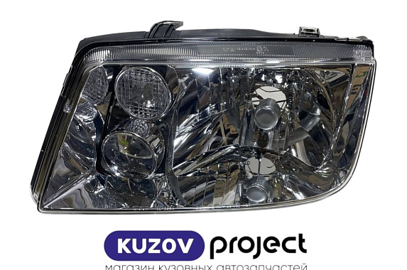 Фара левая (без туманки) Volkswagen Jetta / Bora 1999-2005 (Тайвань)