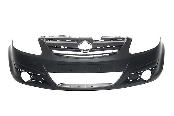 Бампер передний Opel Corsa (D) 2006-2011 (EuroBump / Турция)